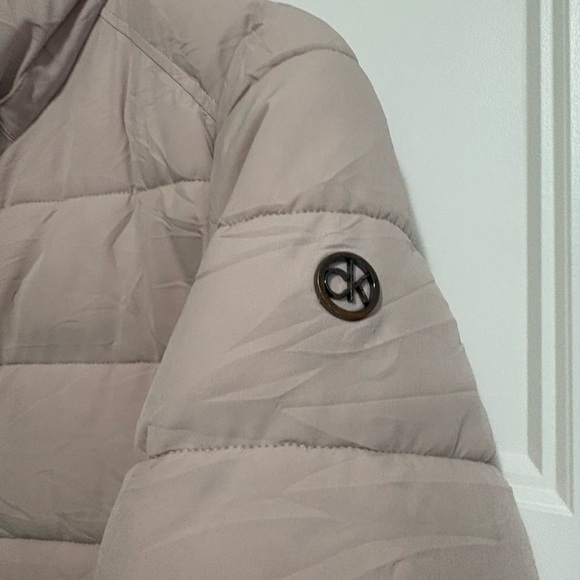 Calvin Klein Womens Long infinite stretch, ski, or winter quilted puffed - Picture 3 of 8